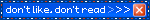 Exit button blinkie