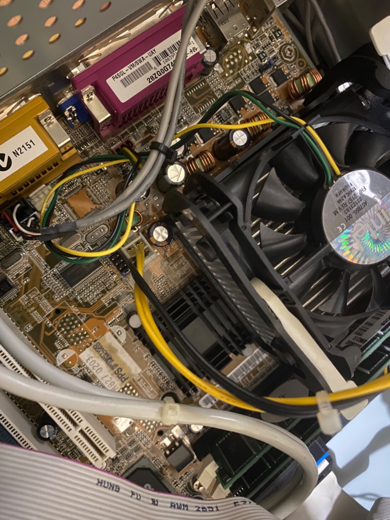 CPU cooler.